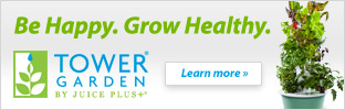 Juice Plus + Tower Garden banner